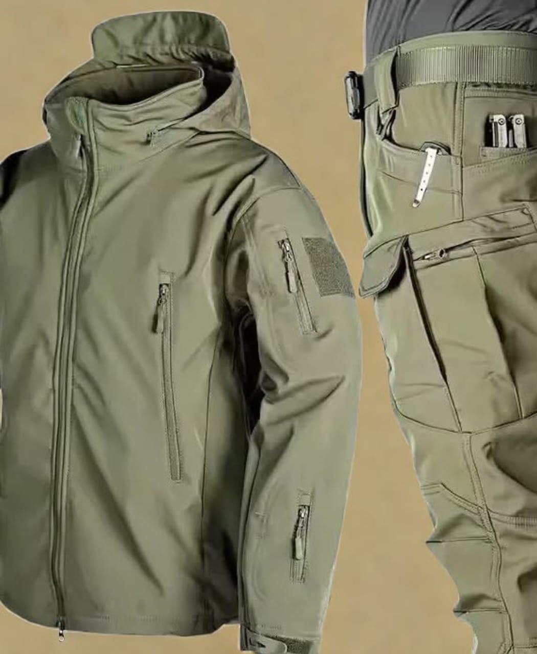 Raincoat and Pants Set